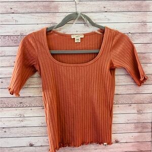 Billabong Orange Short Sleeve Tee